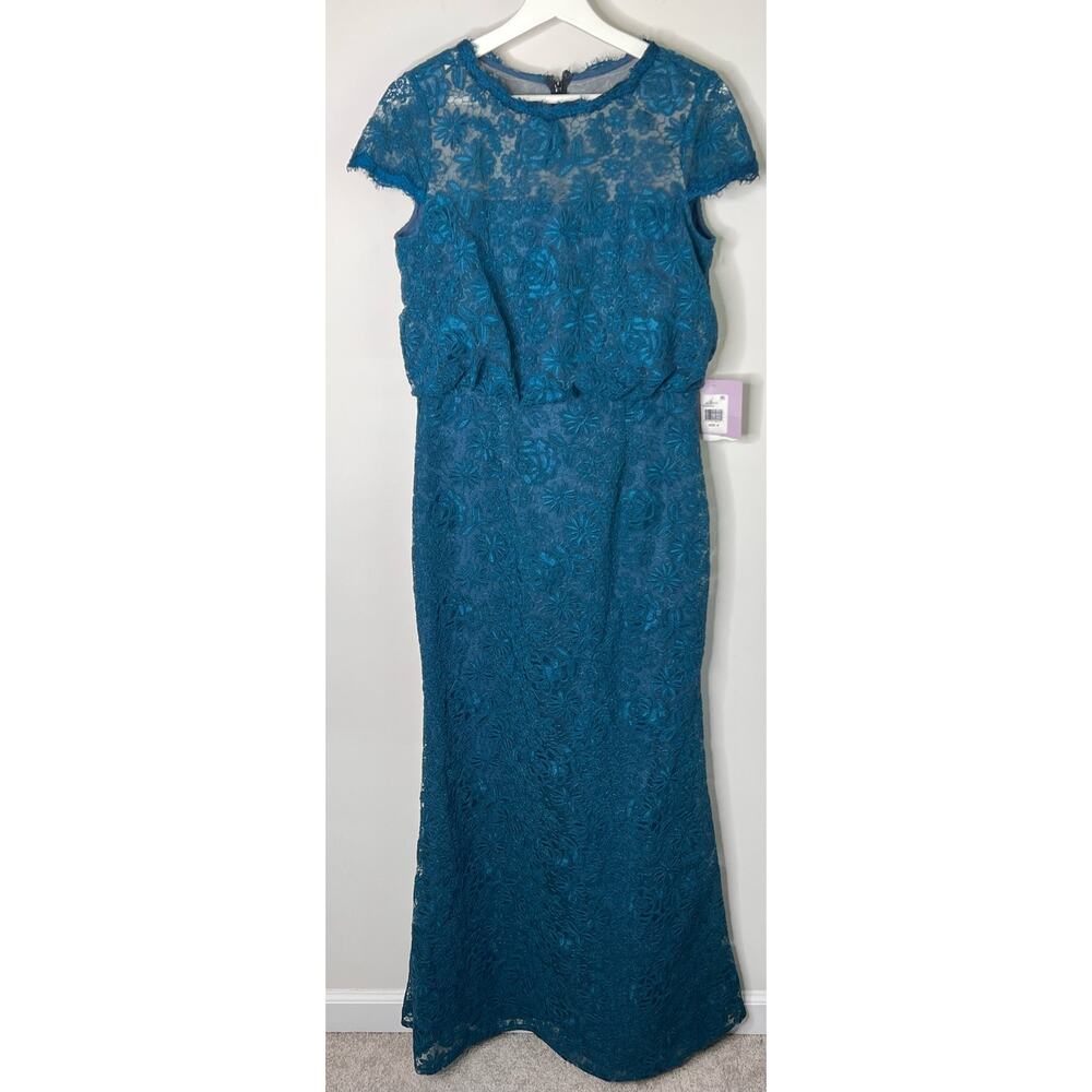 Nwt Js Collections Lace Illusion Soutache Blouson… - image 2